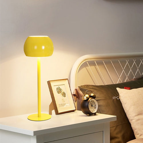 Macaron Series LED Table Lamp – Touch Control, Tri-Color, USB Rechargeable